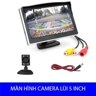 Màn hình camera lùi 5 inch hiển thị cam CCD