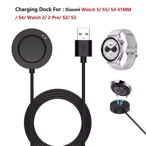 Charging Dock For Xiaomi Watch 5 2 2Pro Smart watch Charger Data Cord For Xiaomi Watch S5﻿﻿ S4 S3 S2