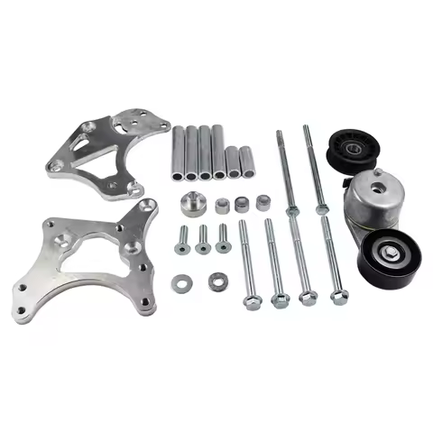 New Alternator Bracket Kit Compatible with S10 LS Swap LS1 LS3 LSX LQ4 LQ9 4.8L 5.3L 6.0L Compatible