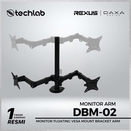 Rexus DBM-02 Monitor Arm Bracket Monitor Arm Stand For PC / Laptop Boom Arm