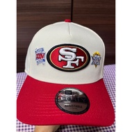NE 940A SF 49Ers Super Chrome Baseball Cap Adjustable Snapback
