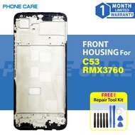 Front Housing LCD Frame Body For Realme C53 RMX3760