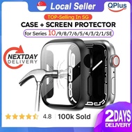 [NEW] QPlus iWatch Case with Screen Protector for Apple Watch Series 11 10 9 8 7 6 5 4 3 2 1 SE 40 4