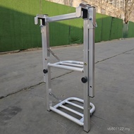 Side Climbing Foldable Two-Step Ladder Ladder Climbing Ladder Cargo Rear Door Car Aluminum Alloy HNI