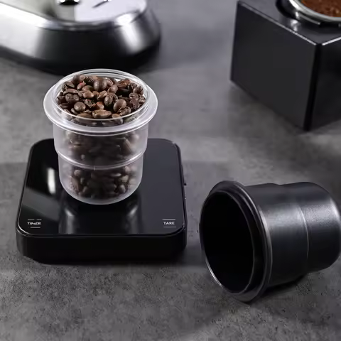 Coffee Dosing Cup Espresso Sniffing Mug 58mm Coffee Powder Cup Brewing Bowl Portafilter Espresso Mac