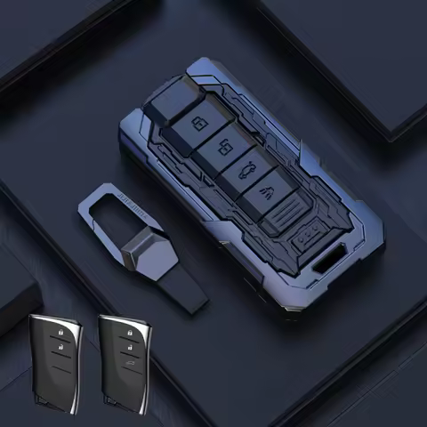 Zinc Alloy Car Key Case Cover Shell Bag For Lexus NX ES UX NX US RC LX GX IS LS LC500 UX RX200 250H 