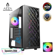 เคสคอมพิวเตอร์ AZZA ATX Mid Tower Tempered Glass ARGB Gaming Case SPECTRA 280 (ขาว/ดำ)