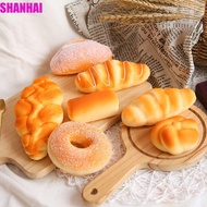 SHANHAI Simulation Bread SqueezeToys, Simulation Food Model Toys Simulated Artificial Bread Toy, Pho