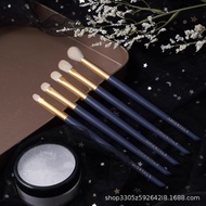 Ermu Grape Makeup Brush Set 5 Eyes Eyeshadow Brush Smudge Detail Brush Blush Loose Powder Brush 9XEF