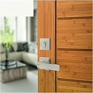 Door Knob Interior Door Handle With Deadbolt Lock Security Entry Split Silent Lock Door Furniture Interior Door Handle Lockset Easy to grip