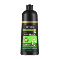 Original 15 menit rambut hitam Shampoo 500ML/Shampo pewarna rambut organik/Shampoo Semir Hitam / Sam