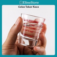 Expresso Shot Glass Coffee Measuring Cup 30ml