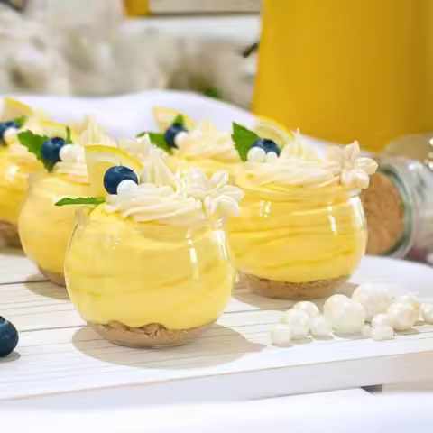 Mousse Cups Honey Pot Shape Pudding Cups Jelly Tiramisu Yogurt Baking Appetizer Birthday Party Plast