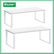 Adjustable Storage Rack Stackable Shelf Organizer Stackable Spice Racks for Kitchen Organization Str