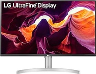 LG 27UL550-W 27-inch 4K UHD (3840 x 2160) UltraFine Computer Monitor, IPS, AMD FreeSync, Tilt/Height/Pivot Adjustable Stand, HDR10, HDMI, DisplayPort, Black Stabilizer, White