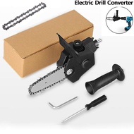 Chainsaw Hitam Penyambung Gergaji Listrik Pemotong Kayu 4Inch Sudah Chainsaw Mini / listrik cas mura