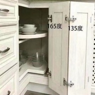 Furniture cabinet hinges 90 degrees, 135 degrees, 165 degrees steel with dampers