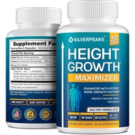 Growth Capsules to Grow Taller - Height Growth Maximizer with Calcium for Bone Strength, Made in USA