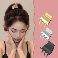 Korean crab claw hairpin for beautiful women hottrend metal small size iLita - bag cute hair bun wit