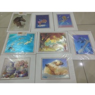 Vintage Wall Art Defux Foil Print Picture
