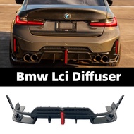 BMW G20 LCI Diffuser With LED 320i 330i 340i MP VTEN Bodykit Accessories Rear Lip