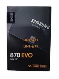 Samsung/三星 870EVO 250G 500G 1TB固態硬盤SATA3.0電腦SSD