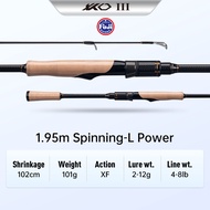 325Kingdom KO-III Fishing Rods 2 Section All FUJI Accessories Travel Ultra Light Casting Rod Origina