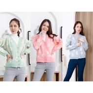 SW73 DAISY Pattern CARDIGAN COATMEE Model