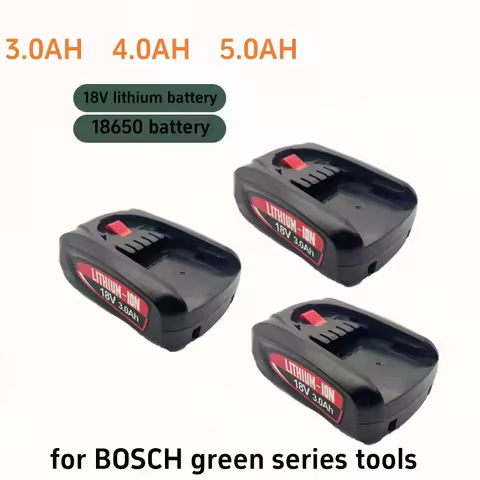 Suitable for Bosch green power tool vacuum cleaner PBA18V 3000mAh lithium battery replacement Bosch 