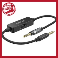 Cubilux 3.5mm TRS Line to Microphone Attenuator Cable, 3-Stage Switchable (-10dB / -20dB / -30dB) St