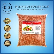 Baja Buah & Bunga Tunggal MOP 60% ( Muriate Of Potash) 1kg