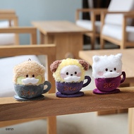 Full BT21 BTS BTS Coffee Cup Doll Cup Keychain Plush Keychain Bag Pendant