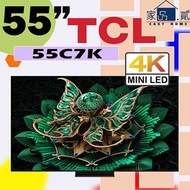 TCL - 55" 55C7K QD-Mini LED 4K Google TV 144Hz C7K