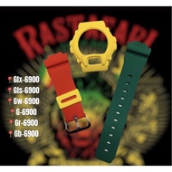 BNB • G6900 • GLX6900 • GW6900 • GLS6900 •GB6900 • GR6900 / RASTA RASTAFARI RASTAFARIAN MATTE BAND &