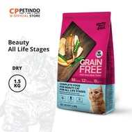 CPPETINDO Kitchen Flavor Grain Free Beauty Cat Food For All Life Stages - 15Kg