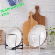 Simple iron art multifunctional desktop storage rack, kitchen countertop utensil rack, universal org