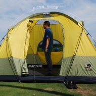 Shepherd Camping Double Layer Tent 3-4 People 4 People Room Tent Large Tent Tent Beach Manual Constr