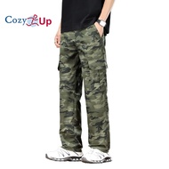 Men's BDU Casual Military Pants, Combat Camo Cargo Work Pants Fit Outdoors Tactical Wild Army Huntin