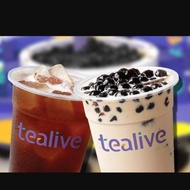 TEALIVE VOUCHER RM5 for tealive drink worth RM7
