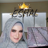 SLAYER muslim graduation veil sequin veil