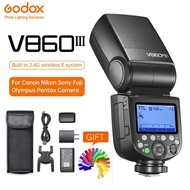 Godox V860III V860III-C V860III-N V860III-S V860III-F V860III-O Speedlite Camera Flash TTL HSS Flash
