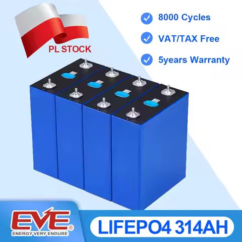 MB31 EVE 314AH LiFePO4 Battery 8000 Cycles 48V 314AH Battery Pack Deposit EU Stock For Solar Energy