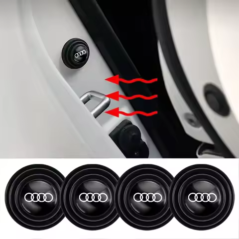 4Pcs Car Door Anti-shock Pad Anti-noise Buffer Gasket Auto Interior For Audi A3 A4 A5 A1 A2 A6 A7 A8