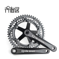 Road Bike Double Disc Chainring | 2-Piece 52T-42T | 130BCD | Square Hole | Aluminum Alloy Crank |