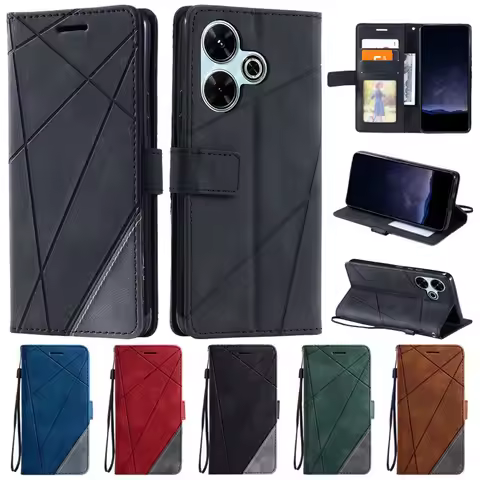 For Coque Xiaomi Redmi 13 Cover Luxury Flip Wallet Leather Case on for Fundas Xiomi Xiaomi Redmi 13
