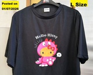 Hello Kitty 恐竜デザイン Unisex Tee