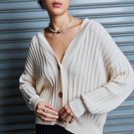 knitCircle-BEST REGARDS Cardigan (3 Colors) Office collection Oversized Knitted Long Sleeves Front S