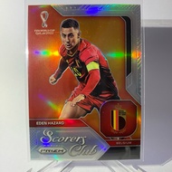 Football Card EDEN HAZARD BELGIUM (PRIZM) SCORERS CLUB PANINI PRIZM 2022