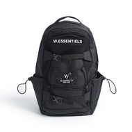 W.Essentiels Alsace BackPack W Corduroy Detail Black 100% ORIGINAL OFFICIAL