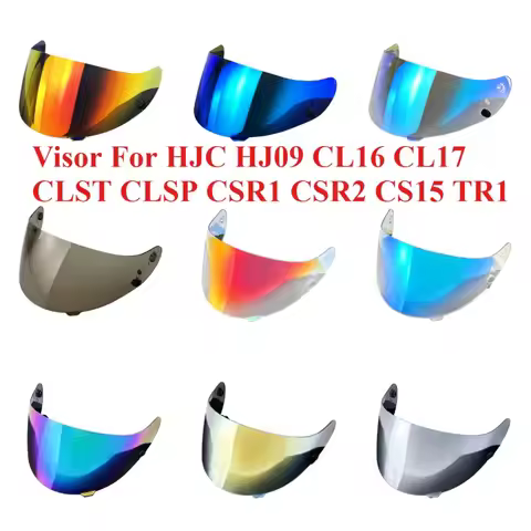 Helmet Visor for HJC HJ09 CL16 CL17 CLST CLSP CSR1 CSR2 CS15 TR1 Helmet Shields Uv Protection Capace